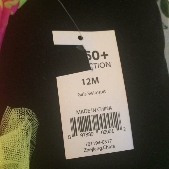 🍁free with purchase Jump’nSplash tutu bathing suit uv 50+ protection - Picture 2 of 4